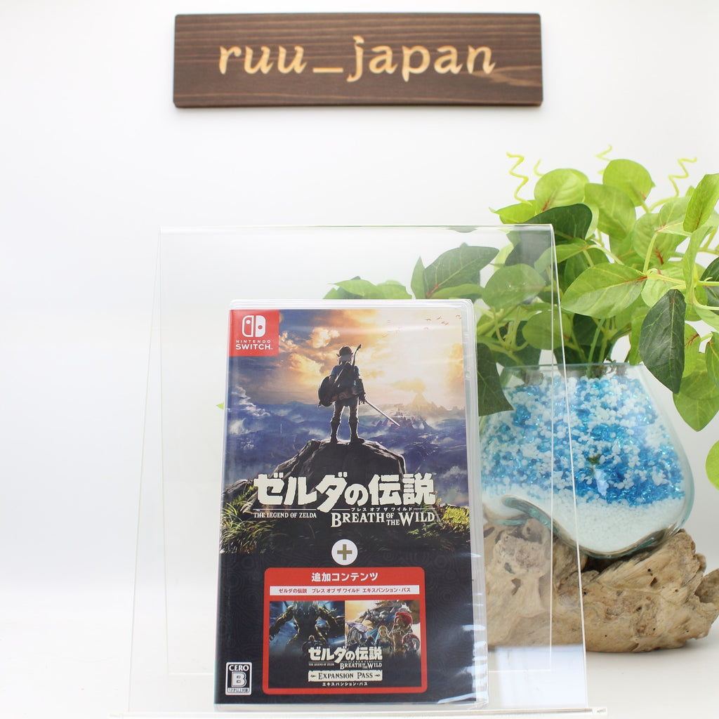 New The Legend of Zelda Breath of the Wild + Expansion Pass Nintendo Switch Game