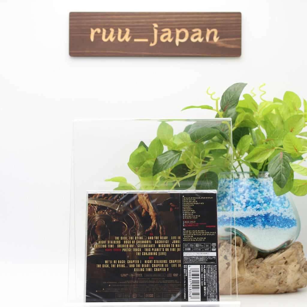 MEGADETH The Sick, The Dying...And The Dead! 2023 TOUR JAPAN SHM CD + DVD NEW