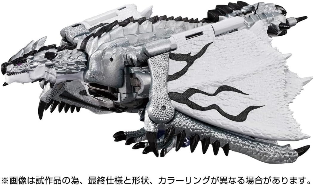 T-SPARK SYNERGENEX Transformers Silver Rathalos Prime Action Figure NEW