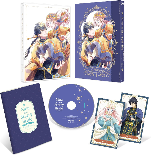 New Nina the Starry Bride Blu-ray Vol.1 Anime Hoshifuru Oukoku no Nina DMPXA-400