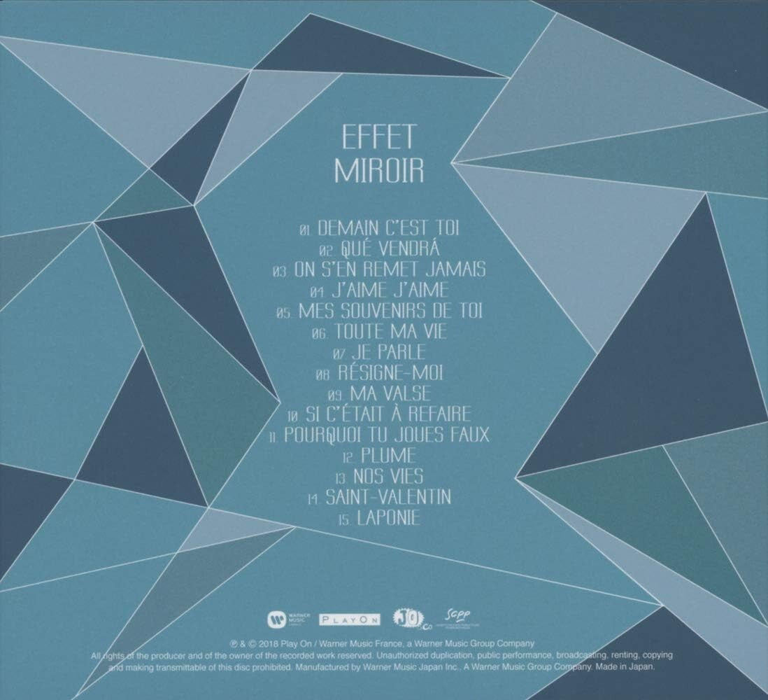 New Zaz Effet miroir Japan Music CD