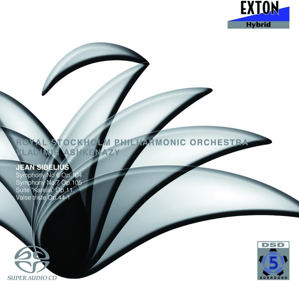 CD Ashkenazy -Sibelius: Symphony No. 6, Program No. 7 Karelia, Sad Walt- New