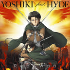 YOSHIKI FEAT. HYDE - RED SWAN [ATTACK ON TITAN VER.] CD From Japan NEW