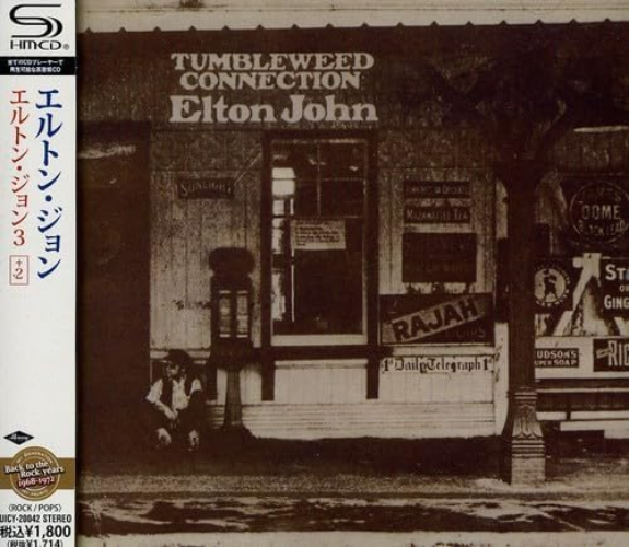 Elton John Tumbleweed Connection 2 Bonus Tracks CD(SHM-CD) Japan NEW