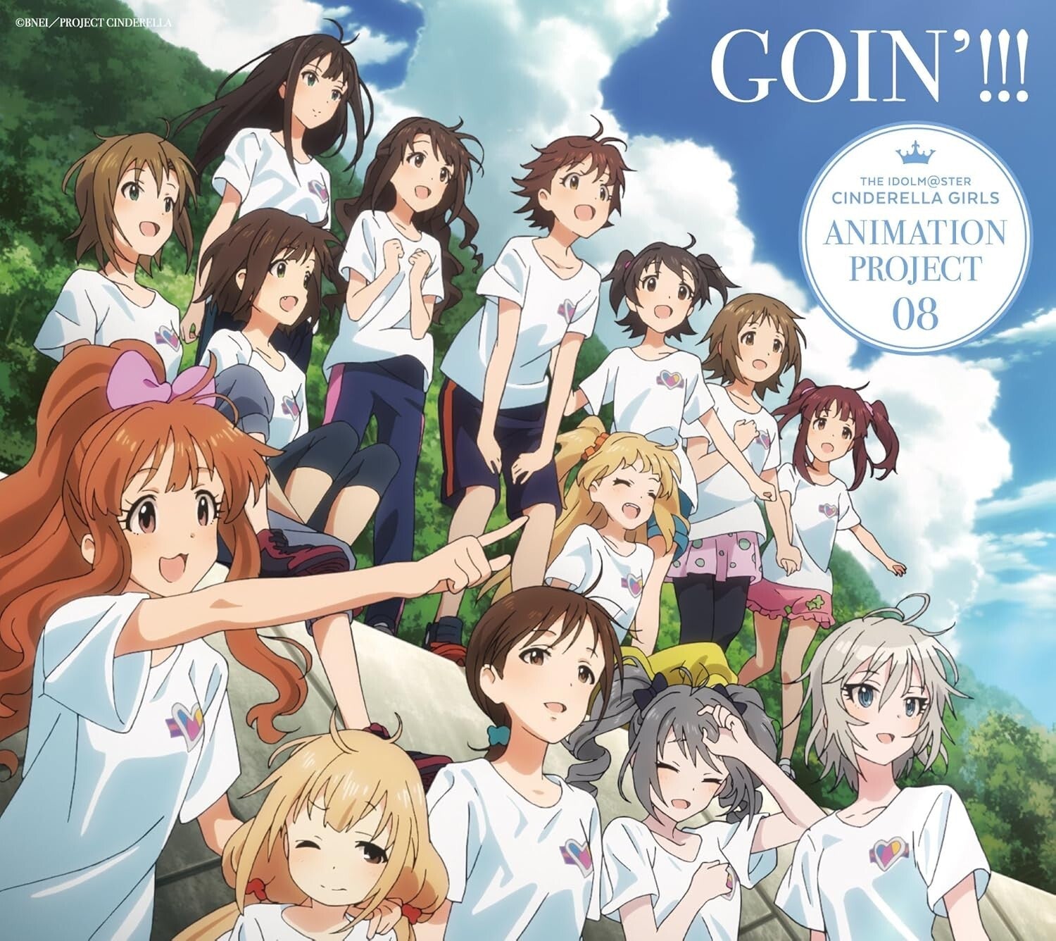 New The Idolm@Ster Cinderella Girls Animation Project 08 Goin!!! CD+Blu-ray