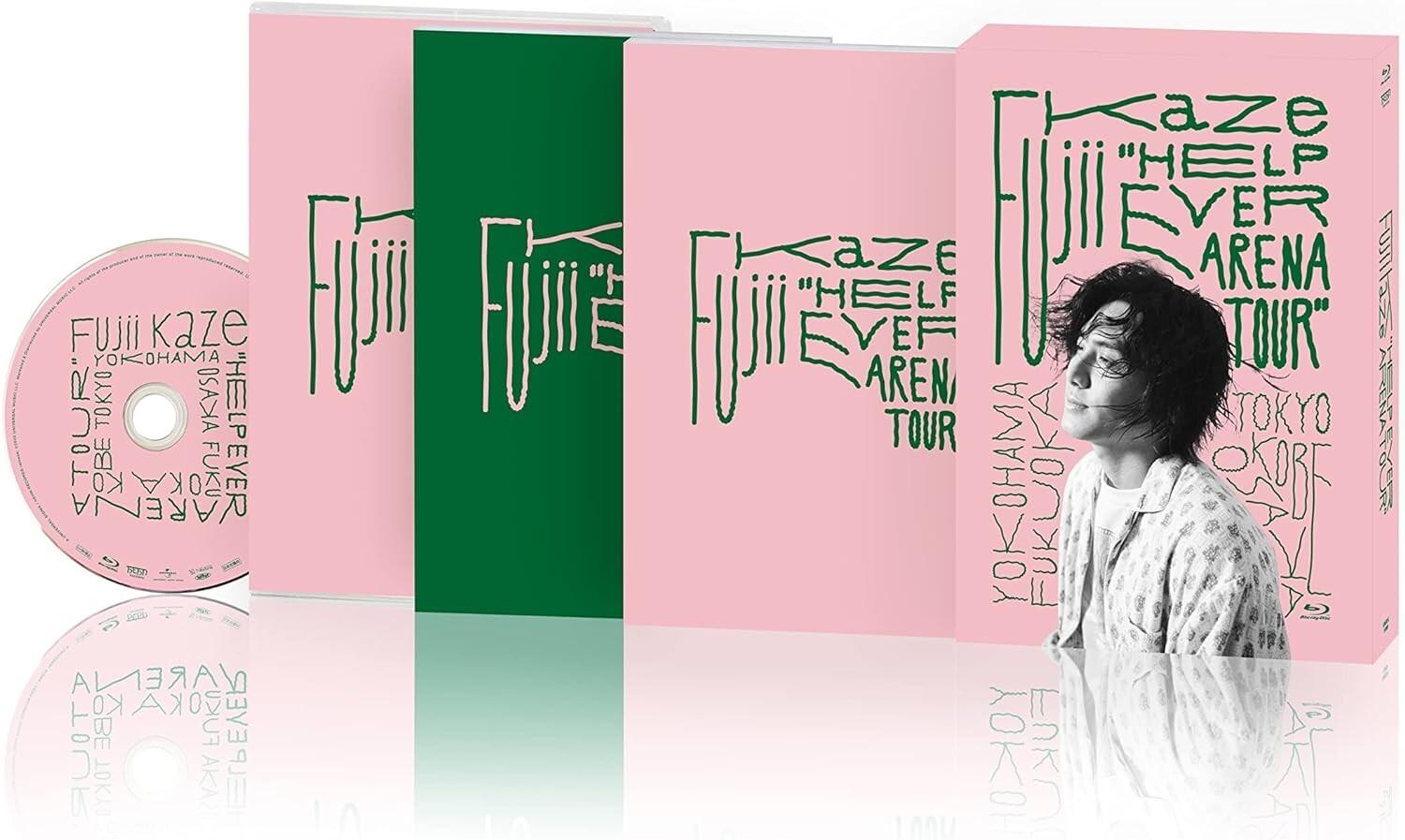 Fujii Kaze HELP EVER ARENA TOUR & Documentary Heat Blu-ray Photobook Japan NEW