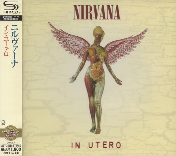New NIRVANA-IN UTERO-JAPAN SHM-CD BONUS TRACK