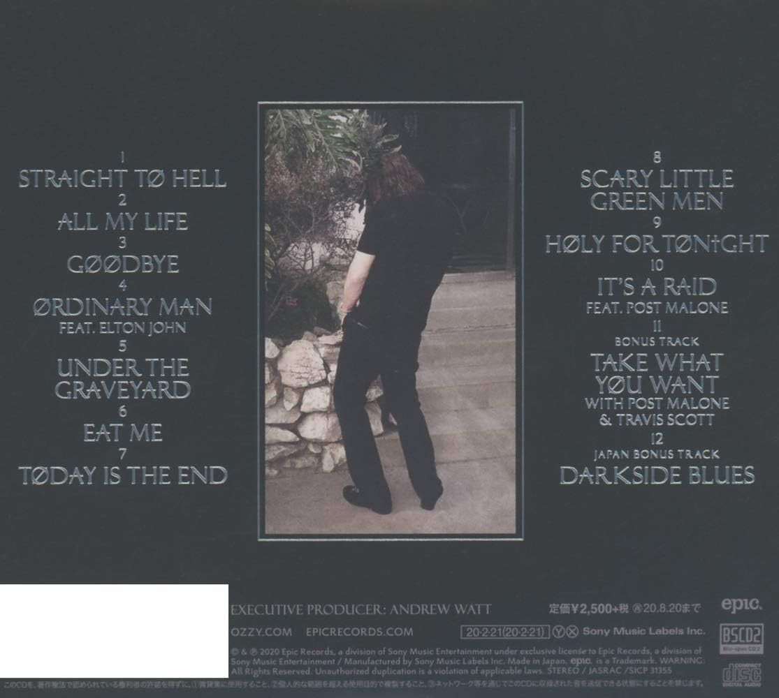 OZZY OSBOURNE-ORDINARY MAN-JAPAN BLU-SPEC CD2 BONUS TRACK New