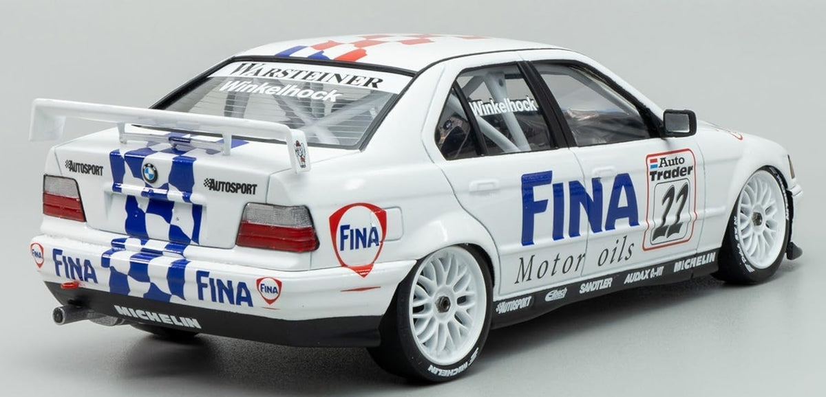 PLATS/BEEMAX 1/24 BMW 320i E36 1996 BTCC Browns Hatch Winner Plastic Model NEW