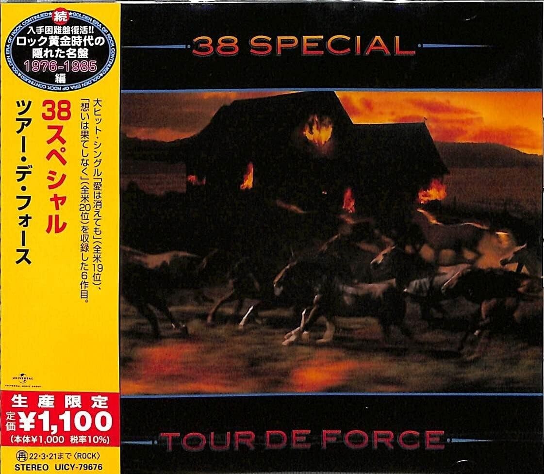 New 38 SPECIAL Tour De Force JP CD