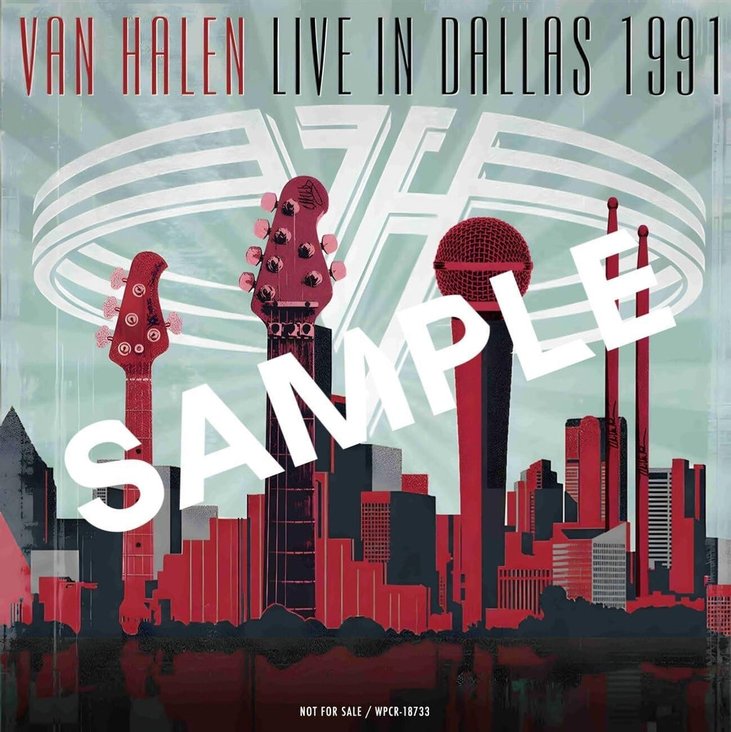 New VAN HALEN LIVE IN DALLAS 1991 JAPAN CD