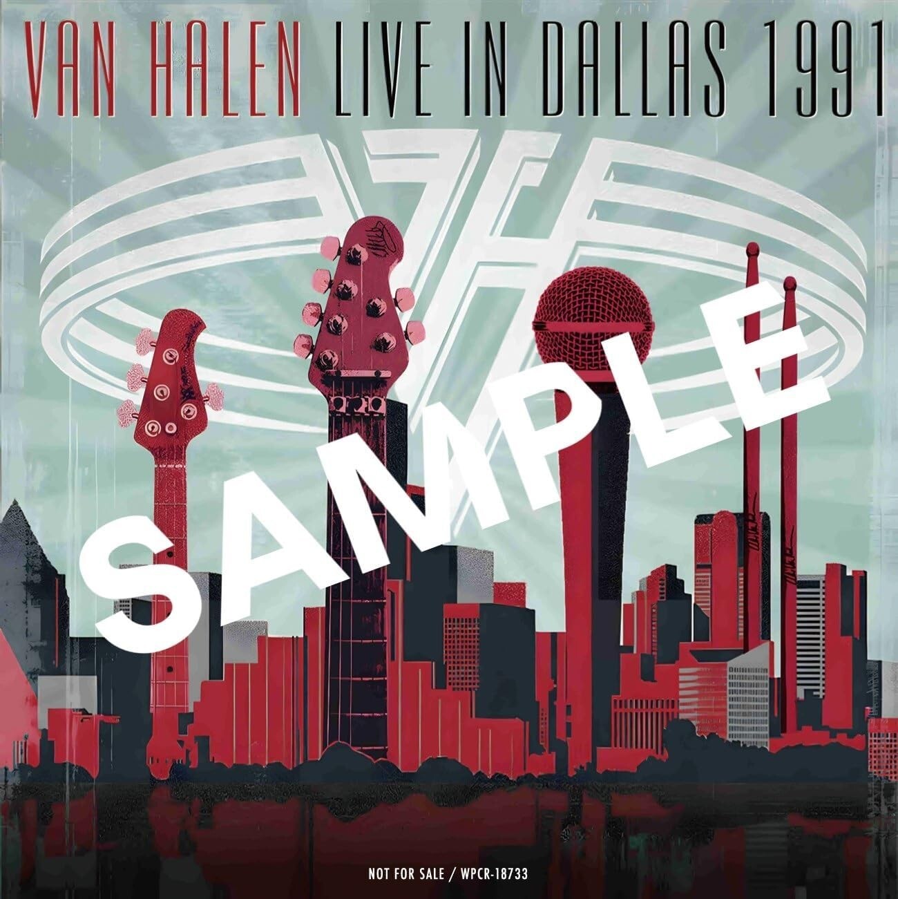 New VAN HALEN LIVE IN DALLAS 1991 JAPAN CD
