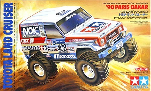 TAMIYA Comical Mini 4WD Series No.13 Land Cruiser 1990 Plastic Model 19013 New