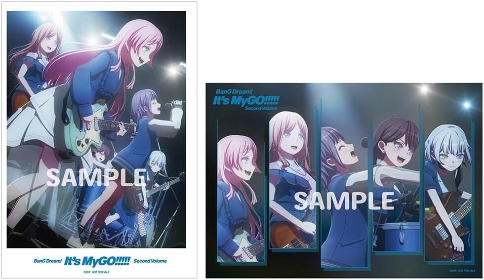 New BanG Dream! Its MyGO!!!!! Vol.2 Blu-ray + CD + Booklet + Sticker Set Japan