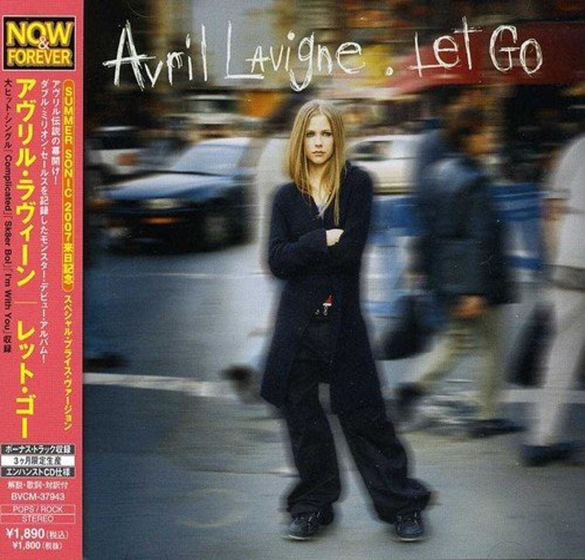 New Avril Lavigne CD LET GO Bonus Track/Video Enhanced Japan OBI