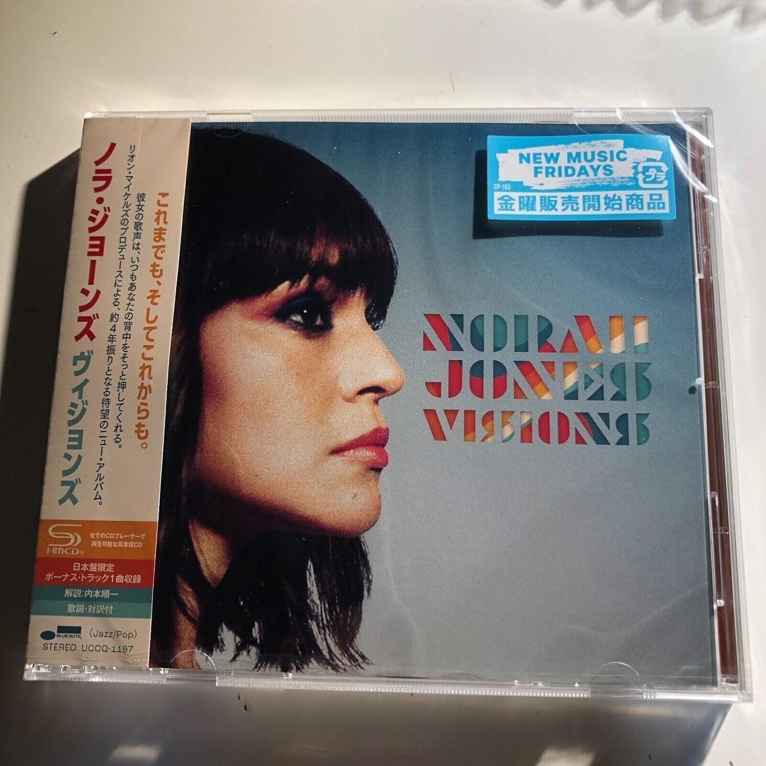 NORAH JONES VISIONS WITH BONUS TRACK  JAPAN SHM CD New