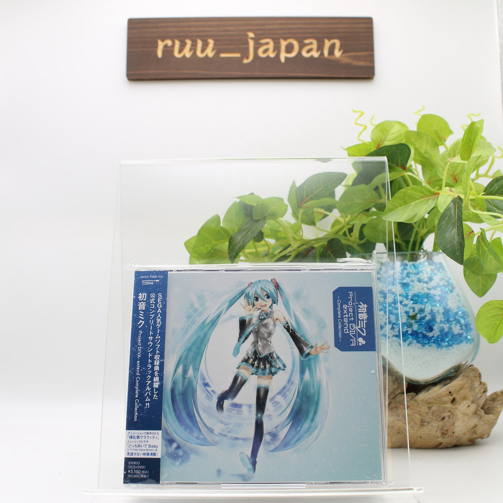 Hatsune Miku Project DIVA extend Complete Collection 2CD w/ DVD Game Music New