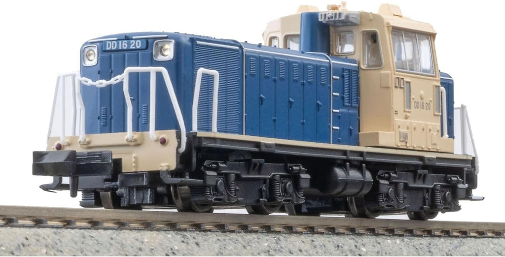 MicroAce N Gauge DD16-20 Omiya Factory Type Blue + Cream Diesel Locomotive NEW
