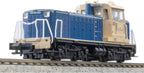 MicroAce N Gauge DD16-20 Omiya Factory Type Blue + Cream Diesel Locomotive NEW