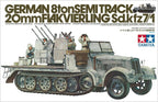 Tamiya 35050 1/35 German 8T Half Track SDKFZ 7/1 Plastic Model Kit NEW