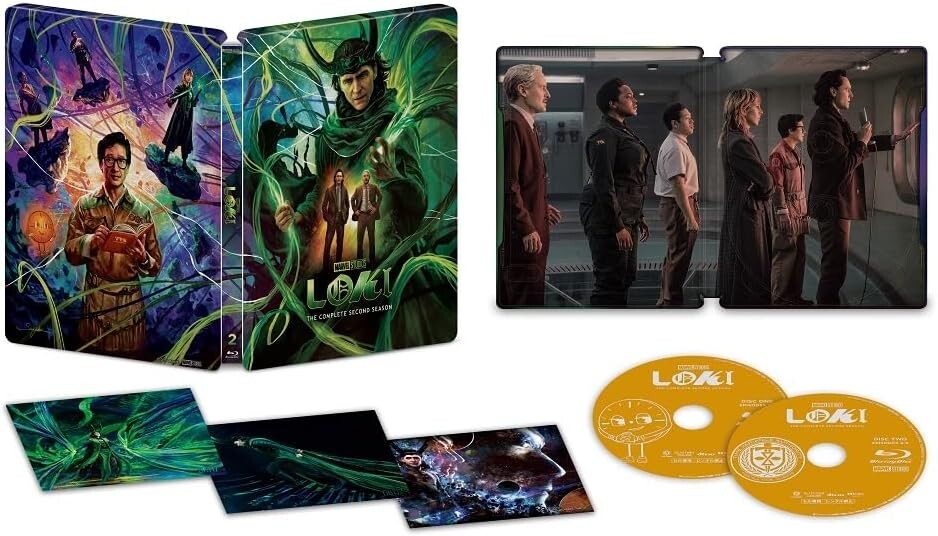 New Loki Season 2 Blu-ray Collectors Edition Steelbook Limited Edition Blu-ray