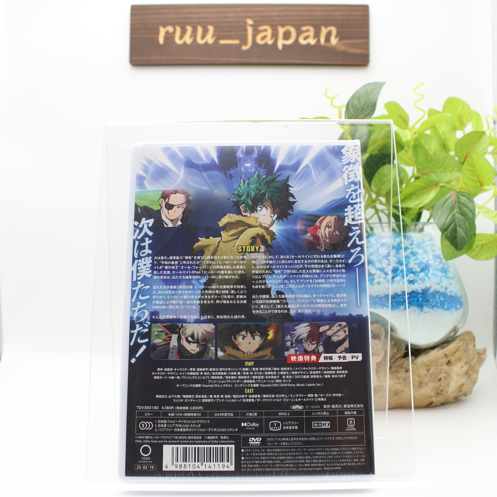 My Hero Academia Youre Next Standard Edition DVD Japan TDV-35019D New