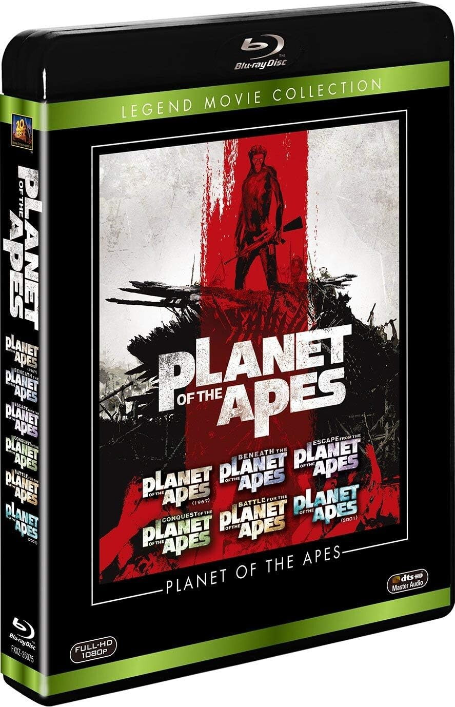 PLANET OF THE APES Blu-ray Collection (6 disc) FXXZ-35075 from Vol.1 New