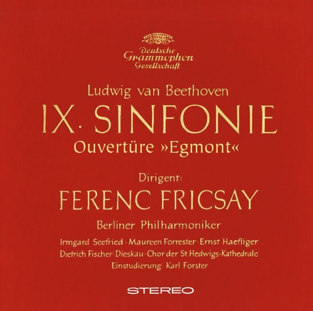 Ferenc Fricchay Beethoven: Symphony No. 9 Choral, Egmont Overture SHM-CD NEW
