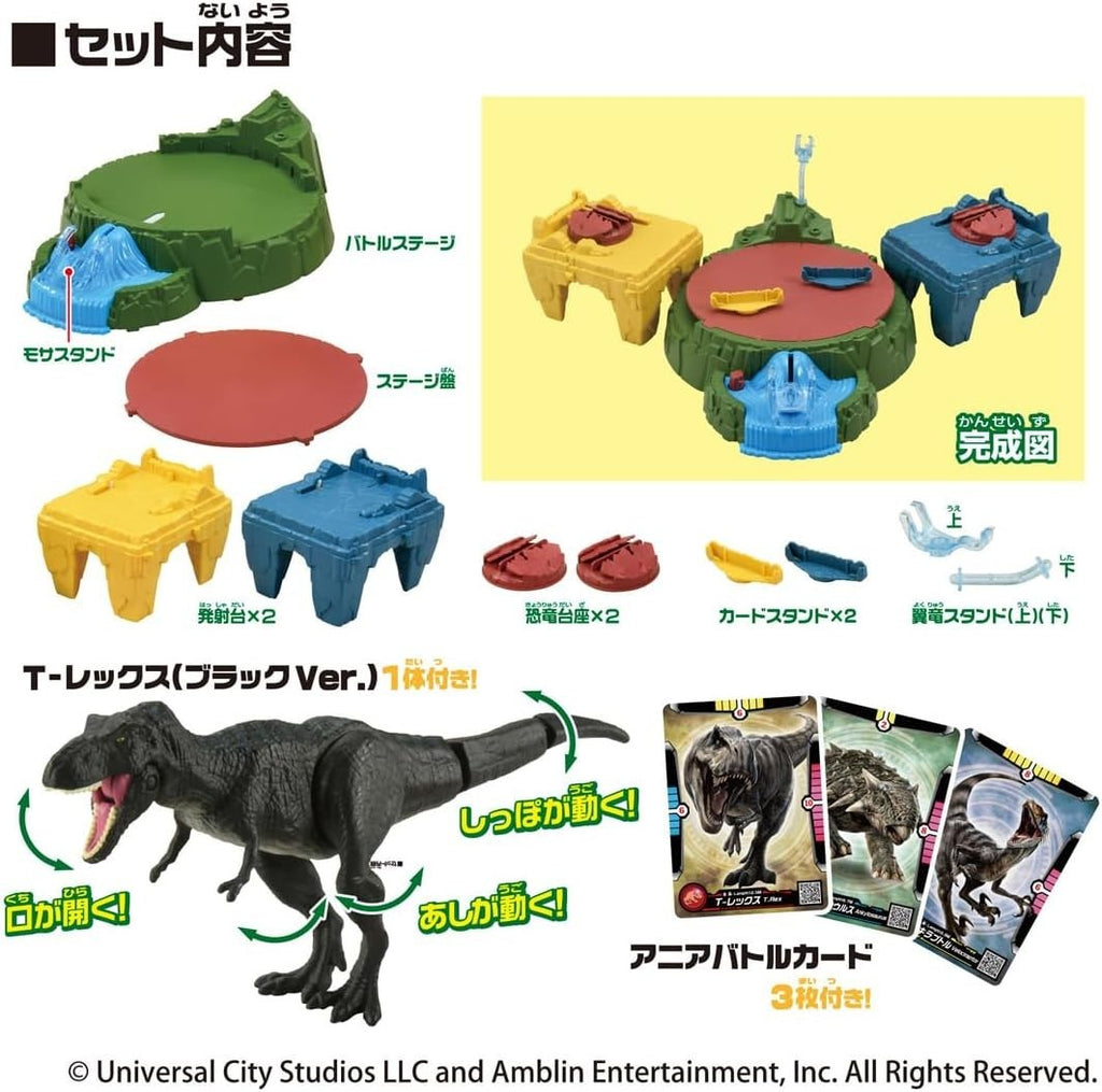 TAKARA TOMY Ania Jurassic World Decide! Dino Attack Animal Dinosaur Toy Ages NEW