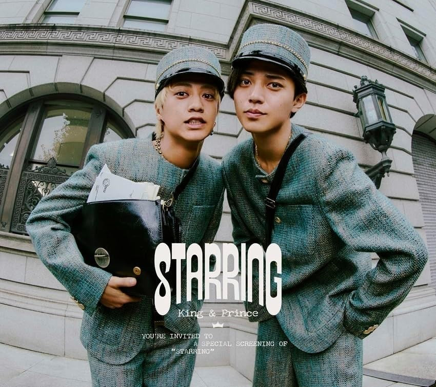 STARRING - King & Prince CD + Blu-ray Disc + Photo Booklet + Lyrics Booklet NEW