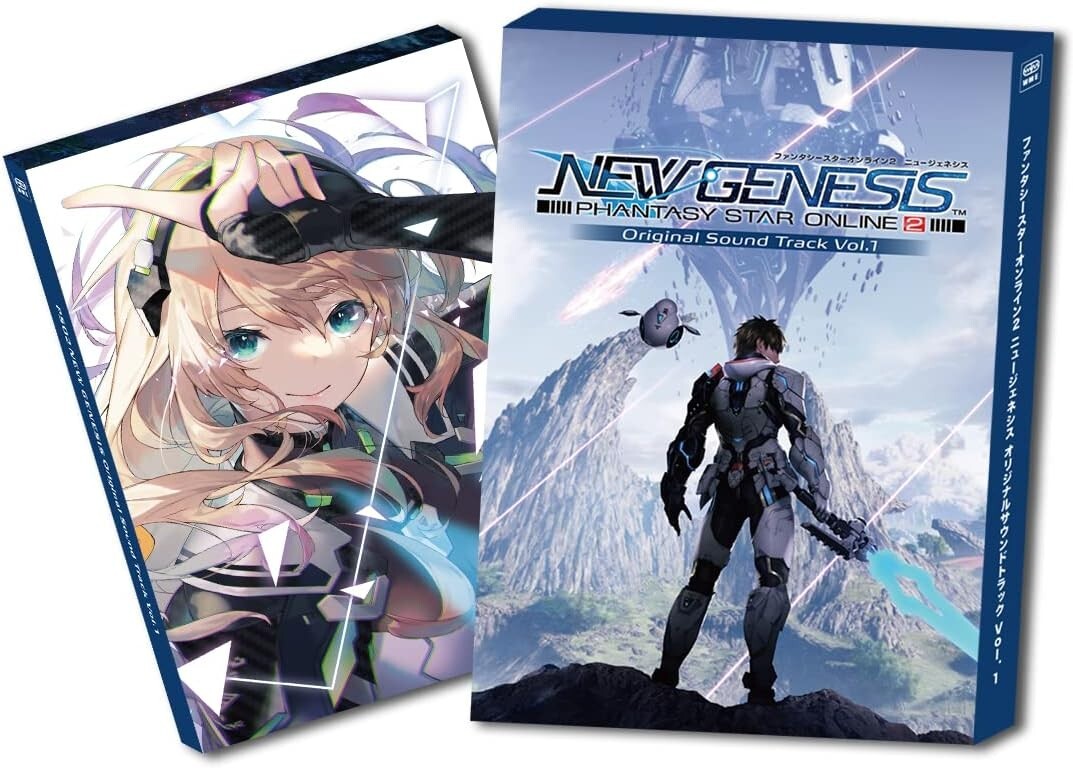 PHANTASY STAR ONLINE 2 PSO2 NEW GENESIS Original Sound Track Vol.1 CD Japan New