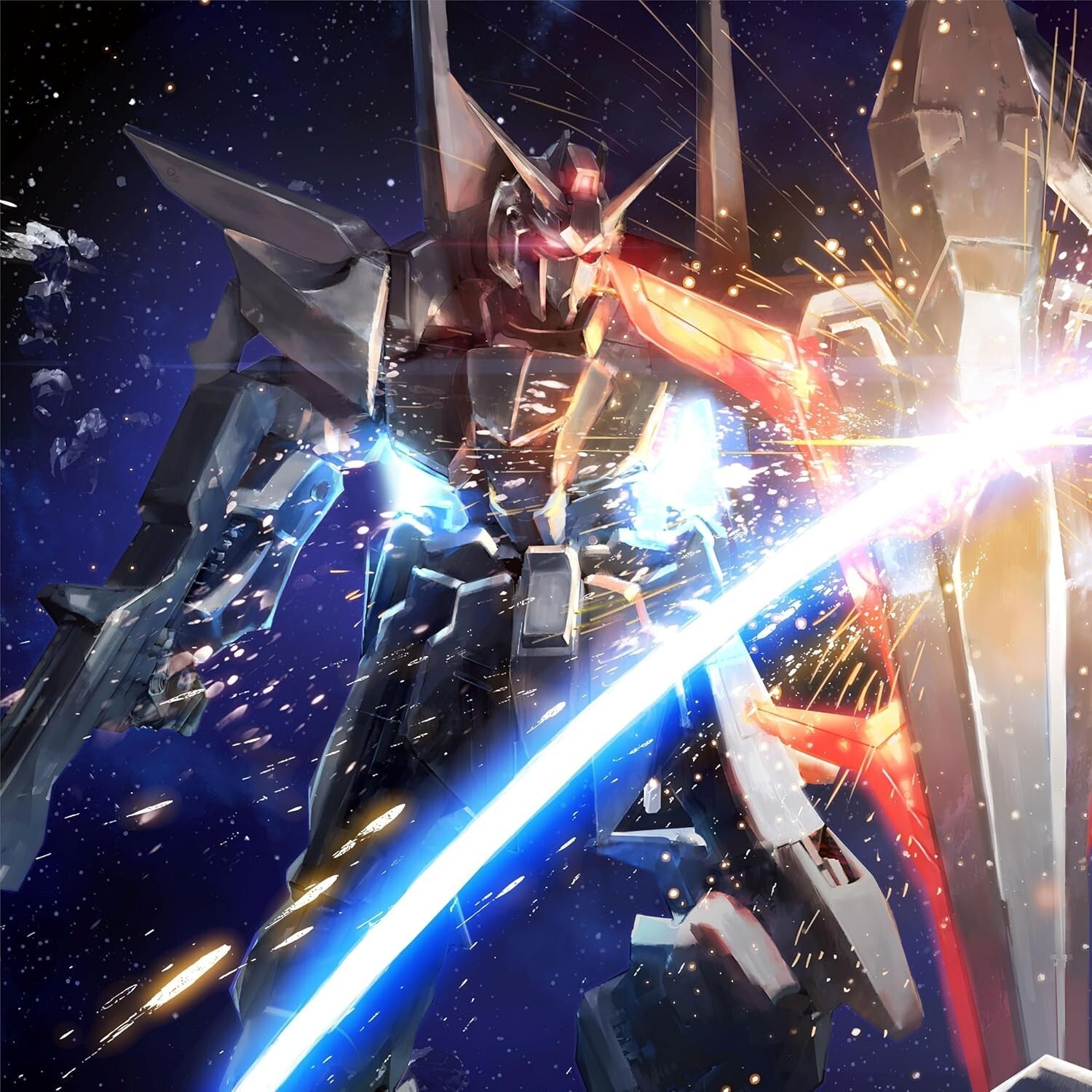 New Mobile Suit Gundam: Silver Phantom Original Soundtrack Vinyl LP