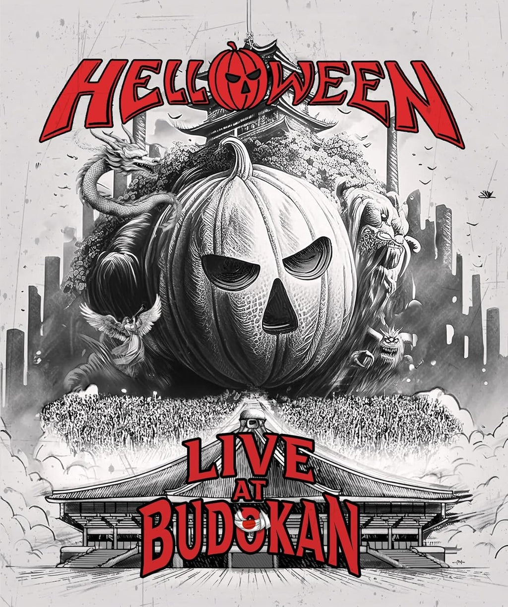New HELLOWEEN LIVE AT BUDOKAN 2023 JAPAN BLU-RAY DISC 6WT Halloween
