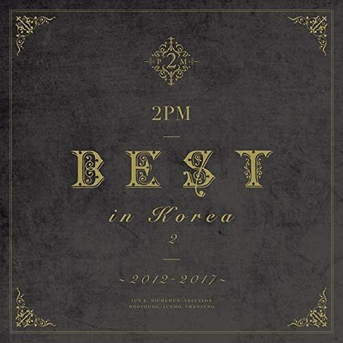 New 2PM-2PM BEST IN KOREA 2 2012-2017 [TYPE-B]-JAPAN 2 CD Ltd/Ed