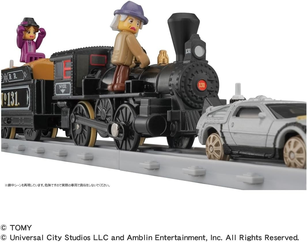 Takara Tomy Plarail Back to the Future Part 3 Steam Locomotive No. 131 NEW
