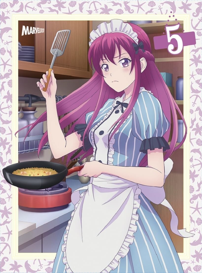 TV Anime Goddess Cafe Terrace Blu-ray Vol.5 [Blu-ray] from JAPAN New