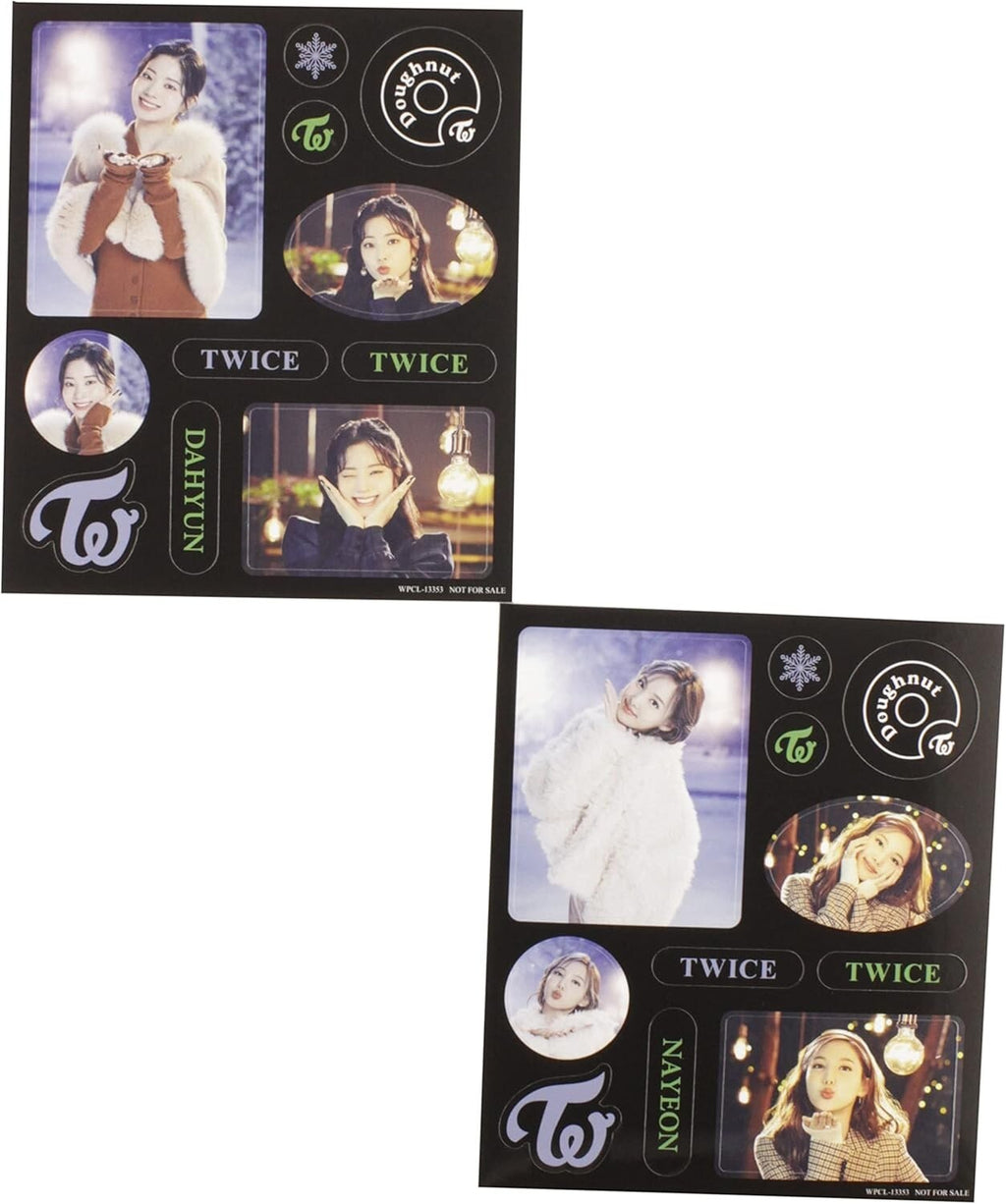 TWICE Doughnut First Limited Edition Type B CD Sticker Card Japan New