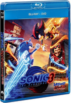 Blu-ray New Sonic The Hedgehog 3 Blu-ray + DVD Movie