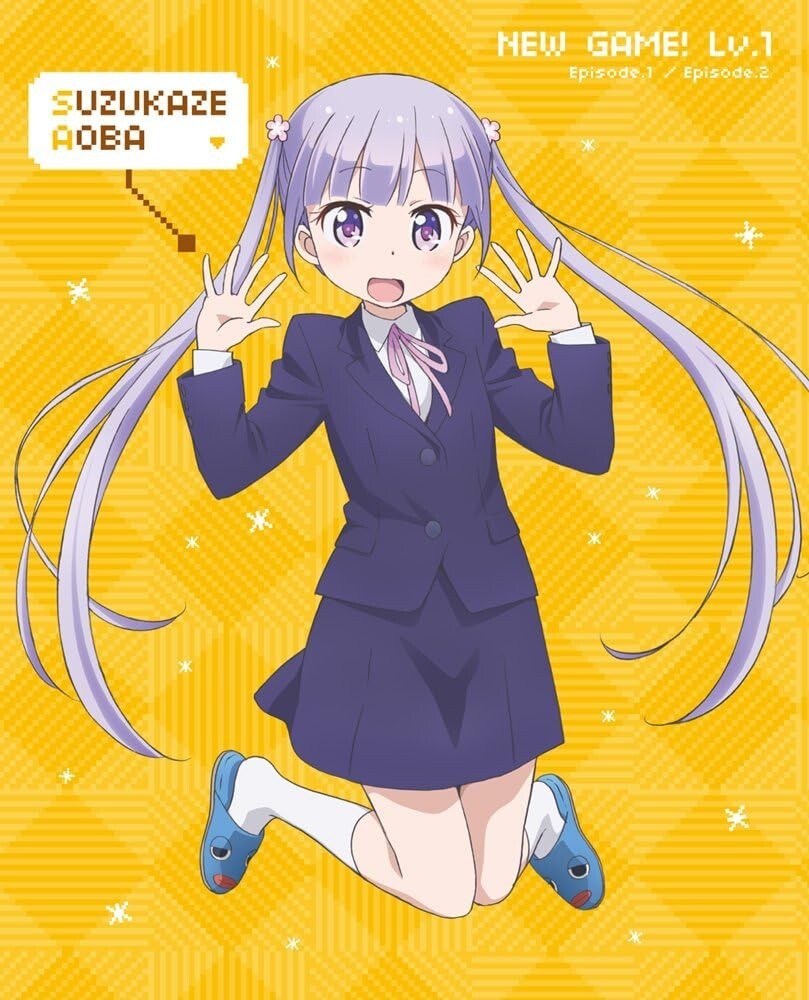 New Game Vol.1 Limited Edition Blu-ray CD Booklet Card Box Japan New