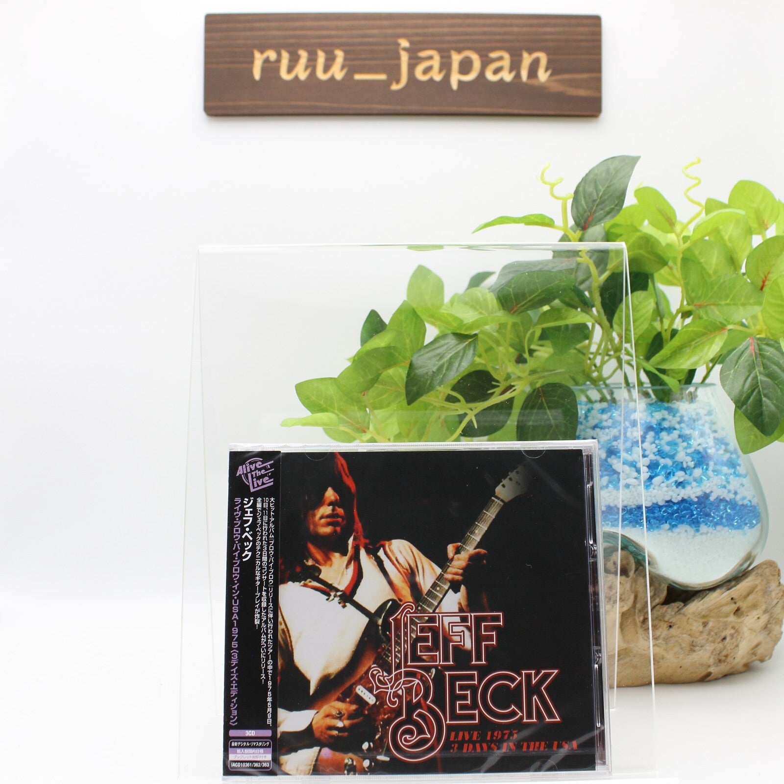 JEFF BECK-LIVE 1975 - 3 DAYS IN THE USA- CD From Japan New