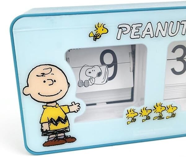 [Perfect World Tokyo] Snoopy Flip Clock Clock Interior Snubbull NEW