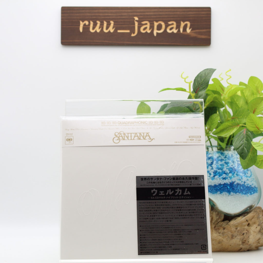 SANTANA WELCOME 7inch EP SIZE SLEEVE JAPAN Hybrid SACD NEW