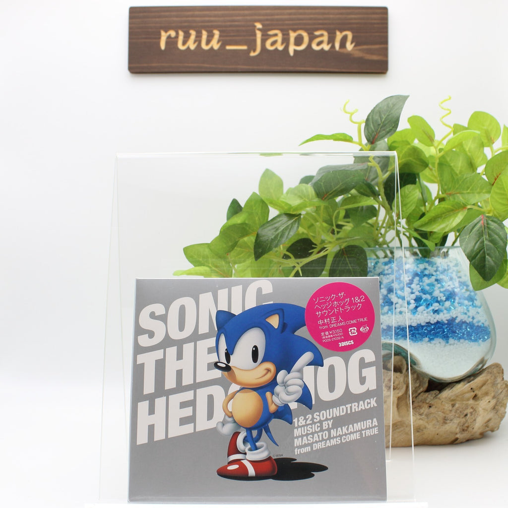 Sonic The Hedgehog 1 and 2 Soundtrack 3CD OST POCS-21032 From Japan NEW