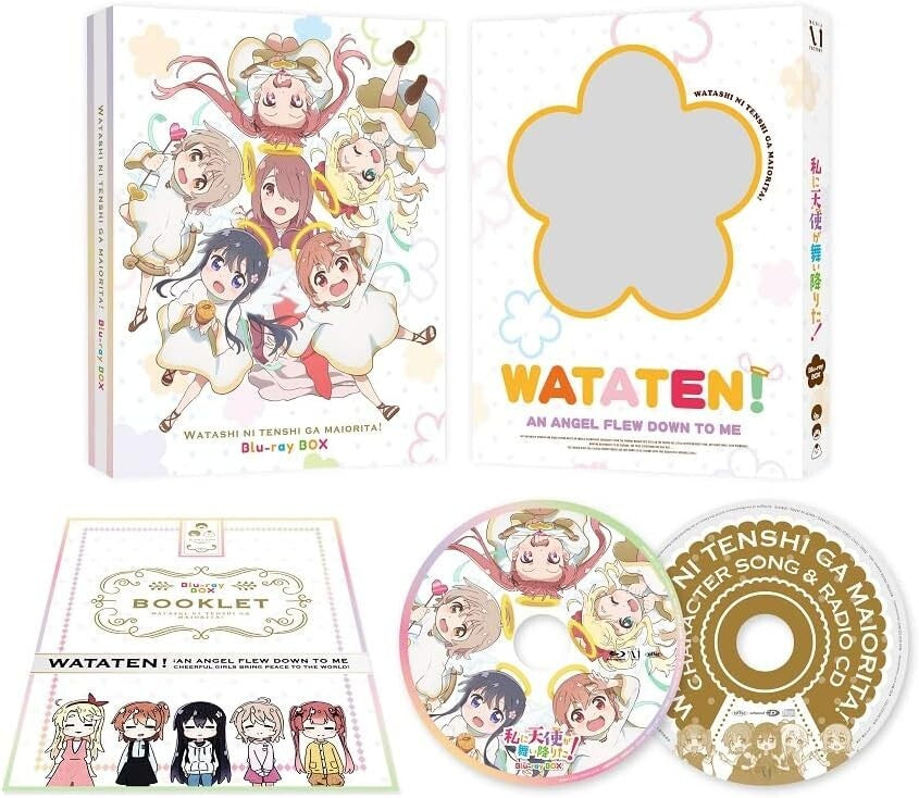 New Wataten An Angel Flew Down to Me Blu-ray Box CD Booklet From Japan