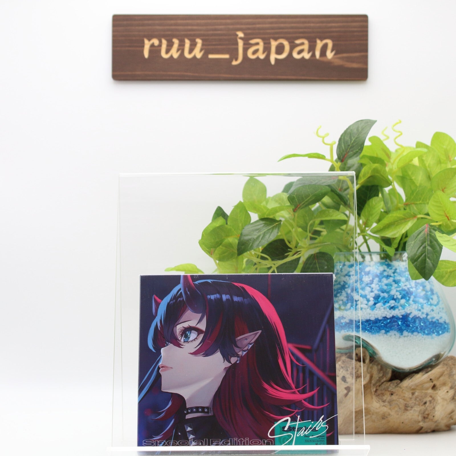 New RENE RYUGASAKI STAIRS SPECIAL EDITION CD + BLU-RAY + RANDOM STICKER Japan