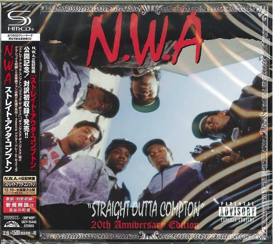 N.W.A.-STRAIGHT OUTTA COMPTON-JAPAN SHM-CD New