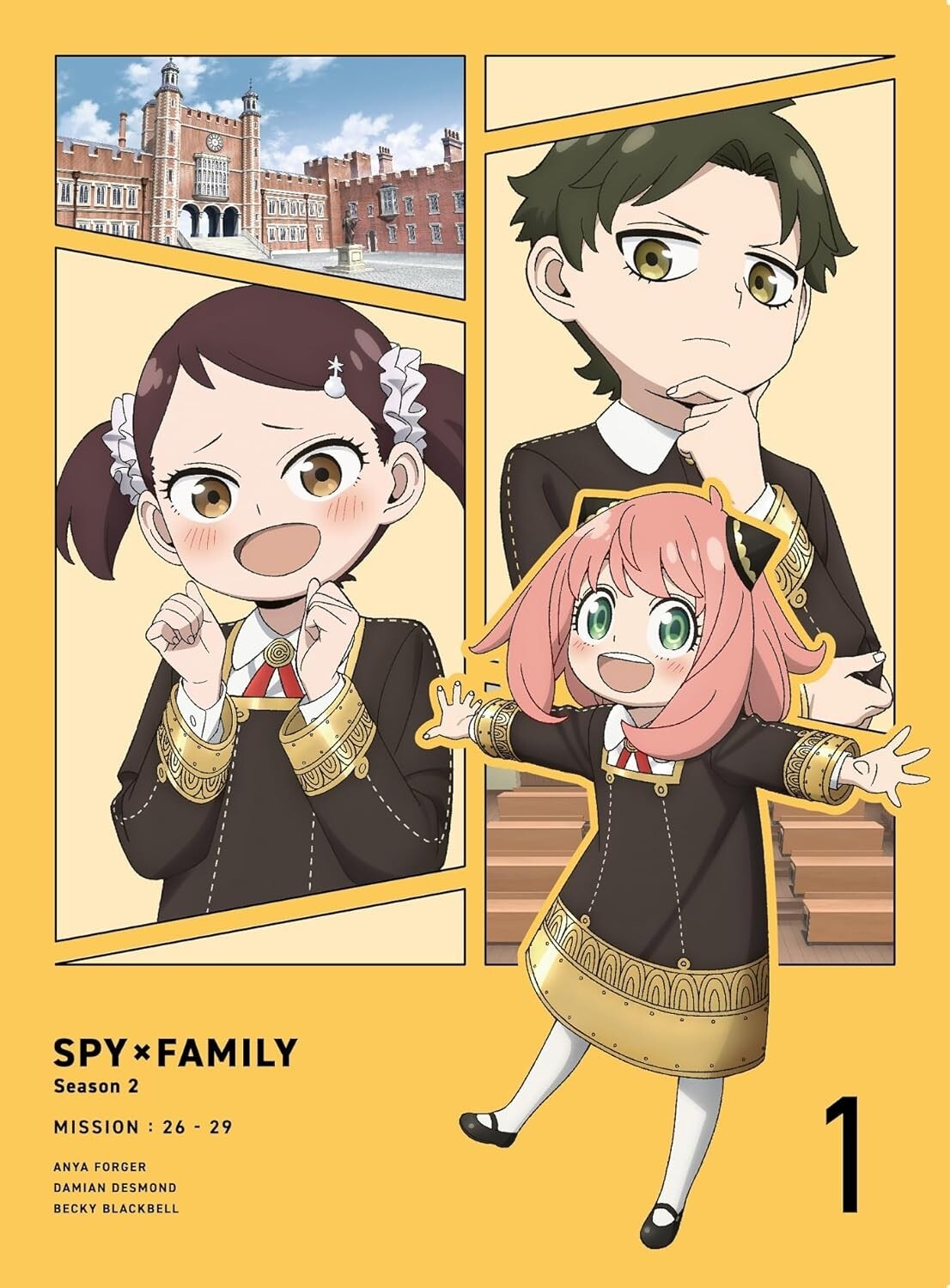 SPY x FAMILY Season 2 Vol.1 Blu-ray Limited Edition New Japan