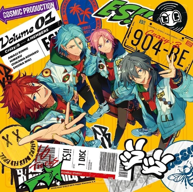 Ensemble Stars!! Album Series TRIP Crazy:B regular Edition CD Japan NEW