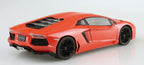 AOSHIMA 1/24 Pre-painted Model Series 2011 Lamborghini Aventador Orange NEW