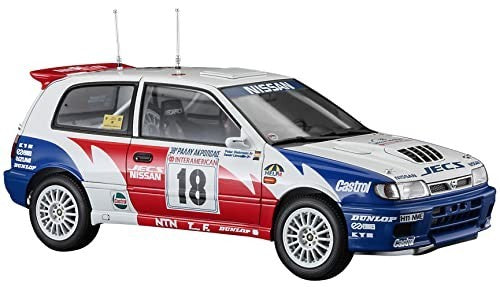 1/24 Nissan Pulsar RNN14 GTI-R 1991 Acropolis Rally Plastic Model HC53 New